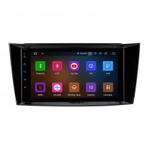8 polegadas Android 11.0 Rádio IPS Full Screen Navegação GPS Car Multimedia Player para 2005-2010 Mercedes Benz CLS W219 CLS350 CLS55 CLS500 com RDS 3G WiFi Bluetooth LinkMirror OBD2 controle de volante