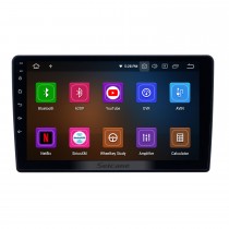Android 12.0 Rádio de navegação GPS de 9 polegadas para 2011-2017 Lada Granta com HD Touchscreen Carplay Suporte Bluetooth TV Digital