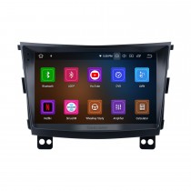Android 12.0 HD Touchscreen de 9 polegadas 2015 SSANG YONG Tivolan Rádio Sistema de navegação GPS com suporte para Bluetooth Carplay