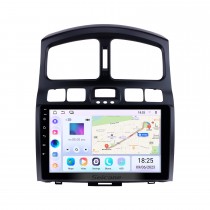 9 polegadas 2005-2015 hyundai clássico santafe hd tela sensível ao toque unidade principal navegação gps aux mp3 bluetooth carro sintonizador de tv estéreo câmera retrovisor