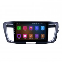 HD Touchscreen de 10,1 polegadas Android 13.0 para 2013 HONDA ACCORD RHD Rádio Sistema de navegação GPS Suporte para carplay Bluetooth Câmera de backup