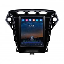 Tela sensível ao toque HD de 9,7 polegadas para 2011-2013 Ford Mondeo mk4 rádio do carro Bluetooth Carplay sistema estéreo suporte câmera AHD