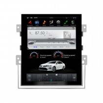 10,4 polegadas Android 9.0 Car Stereo Sat Reprodutor Multimídia para 2017+ Porsche Macan GPS Sistema de Navegação com suporte Bluetooth Carplay