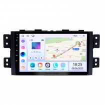 9 Polegada Android 14.0 Touch Screen rádio Bluetooth Sistema de navegação GPS Para 2008-2016 KIA Borrego MOHAVE com TPMS DVR OBD II USB WiFi Câmera traseira Controle do Volante HD 1080 P Vídeo AUX