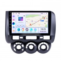 Android 14.0 9 polegadas HD Touchscreen GPS Navigation Radio para 2011-2013 Honda Jazz City Manual RHD com suporte a Bluetooth Carplay SWC DAB+