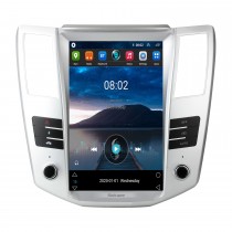 12.1 polegada android 10.0 hd touchscreen rádio de navegação gps para 2004-2008 lexus rx330 rx300 rx350 rx400 com suporte a bluetooth usb aux carplay tpms