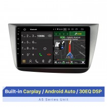 Para 2004-2015 Seat Altea LHD Carplay/Android Auto Car Audio com GPS Suporte Bluetooh AHD Camera 1080P Video Player
