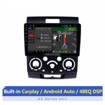 HD Touchscreen de 9 polegadas Android 10.0 GPS Navigation Radio para 2006-2010 Mazda BT-50 com Bluetooth AUX Music suporte DVR Carplay OBD câmera retrovisor
