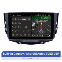 Android 10.0 para 2011-2016 Lifan X60 Car Audio System Touch Screen com suporte integrado para Carplay Navegação GPS Bluetooth Controle do volante