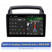 9 "Android Auto para 2011 KIA VQ GPS Navi DVD Player de carro com áudio de carro Bluetooth com GPS 3G / 4G Suporte Wifi Controle de volante