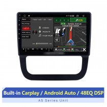 10.1 polegada android 13.0 para 2011 volkswagen sagitar gps navegação rádio com bluetooth hd touchscreen wi-fi suporte tpms dvr carplay câmera retrovisor dab +