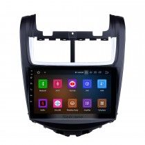 9 polegadas 2014 Chevy Chevrolet Aveo HD Tela sensível ao toque GPS Rádio Navegação de substituição Bluetooth Música WiFi Suporte para sintonizador de TV DVR AUX Leitor de DVD 3G Controle de volante