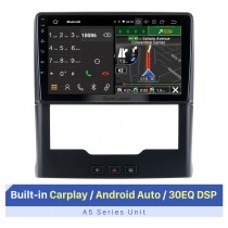 Tela sensível ao toque HD de 9 "para 2015-2018 Sepah Pride AUTO A / C estéreo de rádio automotivo Player estéreo automotivo Suporte OBD2