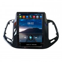 9,7 polegadas para 2017 2018 Jeep Compass Android 10.0 Radio Stereo Head Unit com GPS Navigation USB Bluetooth WIFI Support DVR OBD2 TPMS Steering Wheel Control