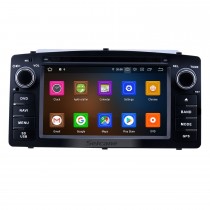 2003-2012 Toyota Corolla E120 BYD F3 6.2 polegadas Android 11.0 GPS Navegação Rádio com HD Touchscreen Carplay Suporte Bluetooth OBD2