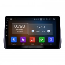 10,1 polegadas Android 11.0 Navegação GPS Radio para 2009-2012 Toyota desejo Bluetooth HD Touchscreen Carplay apoio câmera de backup