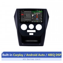 Rádio OEM 9 polegadas Android 10.0 para 2015 Mahindra SCORPIO MANUAL AC Bluetooth HD Tela sensível ao toque GPS Navegação AUX USB Suporte Carplay DVR OBD Câmera retrovisor