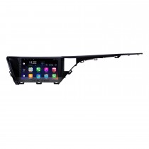 10.1 polegada HD Touchscreen Android 14.0 GPS Rádio de Navegação para 2018-2019 Toyota Camry LHD com suporte de Bluetooth AUX Carplay Controle de Volante