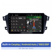 Tela sensível ao toque HD de 9 polegadas para Geely King GX7 Sistema de navegação GPS Rádio automotivo Bluetooth Suporte ao sistema estéreo para carros FM AM RDS Radio