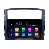 9 polegadas HD 1024 * 600 Touch Screen 2006 2007 2008-2013 Mitsubishi PAJERO V97 / V93 Android 12.0 Rádio GPS Navegação GPS Estéreo de carro com Bluetooth Música MP3 USB USB 1080P Vídeo WIFI Espelho Link