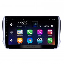 10.1 polegada android 10.0 gps rádio de navegação para 2014-2016 peugeot 2008 com hd touchscreen bluetooth usb wi-fi apoio AUX Carplay SWC TPMS