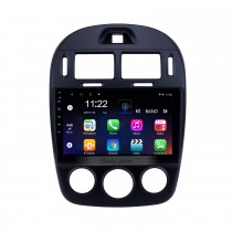 10.1 polegada hd touchscreen android 13.0 gps rádio de navegação para 2017-2019 kia cerato manual a / c com bluetooth apoio aux carplay controle de volante