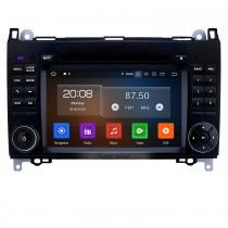 Rádio de navegação GPS Android 11.0 de 9 polegadas para 2000-2015 VW Volkswagen Crafter Mercedes Benz Viano / Vito / Classe B55 / Sprinter / Classe A160 com Bluetooth WiFi Suporte a tela sensível ao toque Carplay DVR