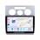 Android 13.0 de 10,1 polegadas para 2004-2008 Volkswagen Touran Manual A/C Rádio com Bluetooth HD Touchscreen GPS Sistema de Navegação suporte Carplay DAB +
