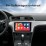 OEM 9 polegada 2018 vw volkswagen universal android 13.0 hd tela sensível ao toque sistema de navegação gps suporte de rádio tpm dvr wifi carplay controle remoto bluetooth