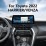 Android 12.0 Carplay 12,3 polegadas Tela Full Fit para 2022 TOYOTA Harrier Venza Rádio de navegação GPS com bluetooth