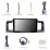 Tela sensível ao toque hd 9 polegadas android 13.0 gps navegação rádio para 2006-2013 toyota corolla com suporte bluetooth aux carplay dab + obd