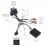 Android 13.0 de 9 polegadas para 2007-2013 2014 2015 FIAT 500 Sistema de navegação GPS estéreo com suporte para tela de toque Bluetooth Câmera retrovisora
