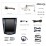 9,7 polegadas hd touchscreen android 10.0 carro estéreo para 2011-2019 cadillac ats xts atsl srx cts com dsp integrado carplay 4g suporte volante controle tv digital dvr