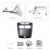 Android 13.0 Car Radio 9 polegadas HD Touchscreen Bluetooth GPS Navigation para 2010-2016 Toyota Avanza Head unit support 4G WIFI DVD Player 1080P Video USB Carplay Backup Camera TPMS