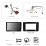 Para 2009 Mazda CX-9 Rádio Android 13.0 HD Touchscreen 10.1 polegadas com Bluetooth Sistema de Navegação GPS Carplay suporte 1080P