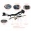 Tela sensível ao toque HD de 12,3 polegadas para 2011-2019 2020 2021 2022 BMW X3 X4 F25 F26 Rádio Android 11.0 Sistema de navegação GPS com suporte a Bluetooth Carplay TPMS
