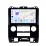HD Touchscreen 9 polegadas Android 13.0 GPS Navegação Rádio para 2007-2012 Ford Escape com Bluetooth USB WIFI suporte Carplay SWC TPMS OBD2 DAB + DVR