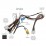 Android 12.0 de 10,33 polegadas para 2017 2018 2019 2020 2021 Sistema de navegação GPS estéreo LEXUS NX com suporte para tela sensível ao toque Bluetooth Câmera retrovisora