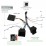 Android 14.0 HD Touchscreen 9 polegadas para Porsche Cayenne 2003-2011 Rádio GPS Sistema de Navegação com suporte Bluetooth Carplay TPMS