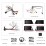 Carplay 9 polegadas HD Touchscreen Android 13.0 para 2018 2019 TOYOTA CHR GPS Navigation Android Auto Head Unit Support DAB+ OBDII WiFi Steering Wheel Control