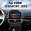 Android de 10,1 polegadas 13.0 para FORD ECOSPORT 2018 Sistema de navegação GPS por rádio com HD Touchscreen Bluetooth Carplay compatível com OBD2