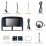 Para 1999 2000 2001-2004 Jeep Grand Cherokee Android 14.0 Estéreo de carro com tela sensível ao toque de 7 polegadas Bluetooth GPS suporte FM/AM/RDS rádio controle volante câmeras de carro