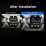 Andriod 13.0 HD Touchscreen de 9 polegadas 2001 2002 2003 2004 2005 2006 Toyota RAV4 Car Radio Navegação GPS com suporte para sistema Bluetooth Carplay