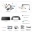 Android 12.0 Carplay Tela Full Fit de 12,3 polegadas para 2014 2015 2016 2017 2018 2019 Mazda3 Axela Rádio de navegação GPS com bluetooth