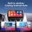 Android 10.0 Carplay 10,25 polegadas 1920*720 Full Fit Screen para 2014 2015 2016 2017 Hyundai Elantra GPS Navigation Radio com bluetooth