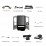 Rádio de navegação GPS com tela sensível ao toque HD Android 10.0 de 12,1 polegadas para 2009 2010 2011 2012 Dodge Ram com suporte para Bluetooth Carplay Câmera TPMS AHD