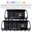 Para 2006-2012 Hyundai Santafe OEM Android 9.0 HD 1024 * 600 touch screen GPS sistema de navegação Rádio Bluetooth OBD2 DVR Câmera retrovisora TV 1080P Vídeo USB WIFI Controle do volante