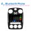 Leitor estéreo de rádio de carro de 9 polegadas para 2010 Chrysler PT Cruiser Android 10.0 Touch Screen Bluetooth WIFI Suporte para navegação GPS