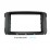 Double Din elegante 2010 Mercedes Benz Smart Car Radio Fascia Instalar Quadro Painel Adaptador Stereo Painel Auto