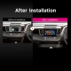 9 polegadas 2013-2018 Toyota RAV4 Android 13.0 Carro estéreo Bluetooth Sistema de navegação GPS com suporte para DVD Player TV Câmera de backup iPod iPhone USB AUX Controle de volante